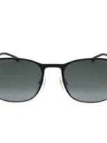 Hugo Boss Grey Shaded Square Men's Sunglasses Boss 1247/s 0i46 54 In Black