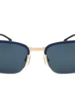 Hugo Boss Boss  Square Frame Sunglasses In Blue