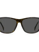 Hugo Boss Boss  Square Frame Sunglasses In Brown