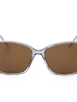 Hugo Boss Boss  Square Frame Sunglasses In Grey