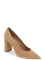 Hugo Boss Boss Janet Pointed Toe Pump In Neutrals