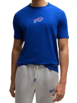 Hugo Boss Boss X Nfl Stretch-cotton T-shirt With Special Branding In Bills