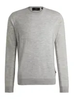 Hugo Boss Cashmere Sweater In Grey