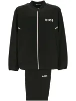 Hugo Boss Black Embroidered Track Jacket