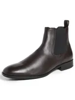 Hugo Boss Colby Chelsea Boots Dark Brown