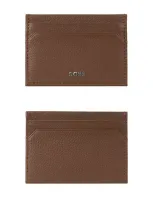 Hugo Boss Highway Card Case In Light Pastel Brown