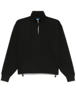 Hugo Boss Logo-print Sweatshirt In Black