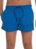 Hugo Boss Mooneye Boardshort In Azure