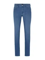 Hugo Boss Slim-fit Jeans In Turquoise