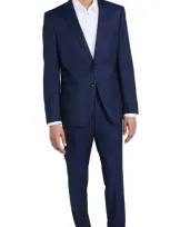 Hugo Boss Slim Fit Suit Dark Blue