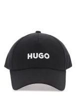 Hugo Cappello Baseball Jude Con Logo Ricamato In Black