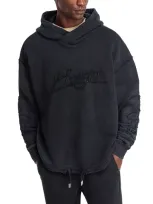 Hugo Daskuldy Oversized Hoodie In Black