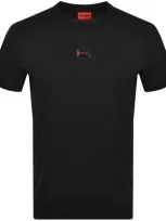 Hugo Diragolino Gel T Shirt Black