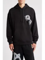 Hugo Dirose Graphic Hoodie In Black