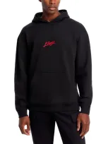 Hugo Logo Hoodie In Black 001