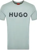 Hugo Dulivio Crew Neck T Shirt Green