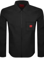 Hugo Emmond Overshirt Jacket Black