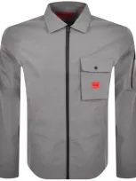 Hugo Emmond Overshirt Jacket Grey