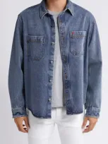 Hugo Erato Denim Jacket In Navy