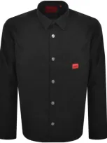 Hugo Erato Overshirt Jacket Black