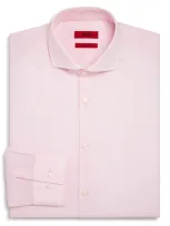 Hugo Jason Slim Fit Long Sleeve Cotton Dress Shirt In Light Pink