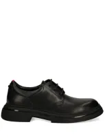 Hugo Black Leather Derbys