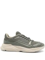 Hugo Leon Runn Sneakers In Green