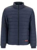 Hugo Lightweight Recycled Nylon Down Jacket In Blue