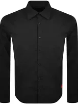 Hugo Long Sleeved Ermo Shirt Black