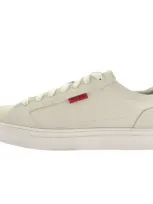 Hugo Morrie Tenn Leather Trainers White