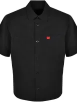 Hugo Short Sleeved Eratino Shirt Black