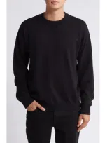 Hugo Tonal Logo Mens Loungewear Sweatshirt In Black 001