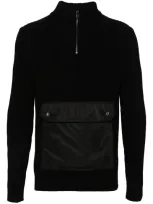 Hugo Syber Sweater In Black