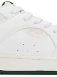 Hugo White Faux-leather Sneakers In 103-natural