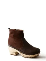 Huma Blanco Lana Clog Boot In Chocolate