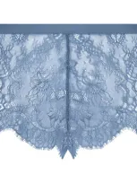 Hunkemoller Hunkemöller Lace French Knicker Panties In Coronet Blue