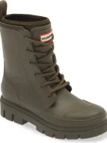 Hunter Diana Waterproof Rainboot In Dark Green