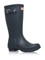 Hunter Kids' Original Wellington Boots In Navy