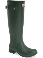 Hunter Women's Original Tall Wellingtons Colour: Navy, Size: 5 In  Green