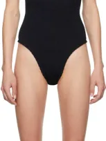 Hunza G Black Nancy One-piece Swimsuit