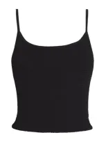 Hunza G Brandy Cami Top In Black