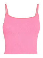 Hunza G Brandy Cami Top In Pink