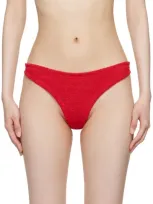 Hunza G Red Tina Bikini