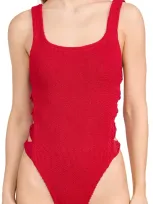 Hunza G Tiffany One Piece Red