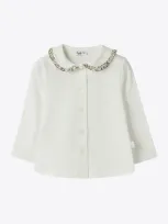 Il Gufo Kids' White Cotton Shirt