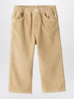 Il Gufo Babies' Corduroy Trousers In Beige