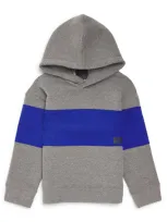 Il Gufo Kids' Colour-block Hoodie In Gray