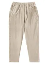 Il Gufo Kids' Cotton-blend Corduroy Straight Pants In Beige