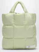 Il Gufo Kids' Lime Yellow Bag In Microfibre Nylon In Green