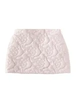 Il Gufo Kids' Pumpkin Skirt In Pink